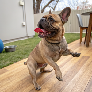 Bella's always ready for a game of fetch, full of energy and joy!